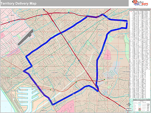 Territory Delivery Map