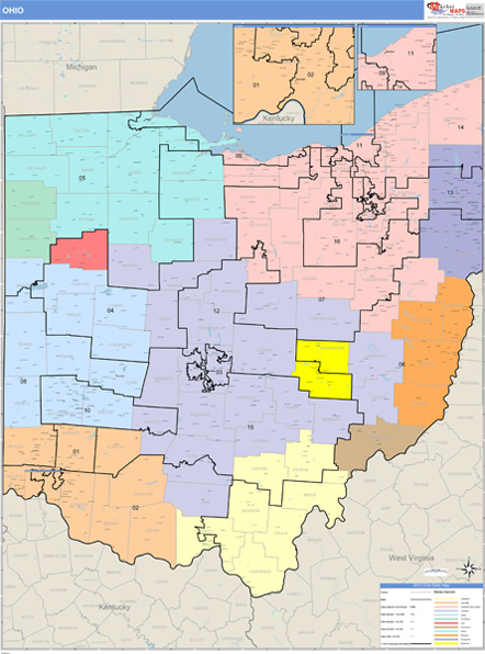 Media Markets with Congressional Districts