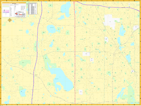 Neighborhood Street Detail Map