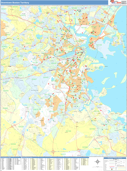 Demographic Map with Location Plotting