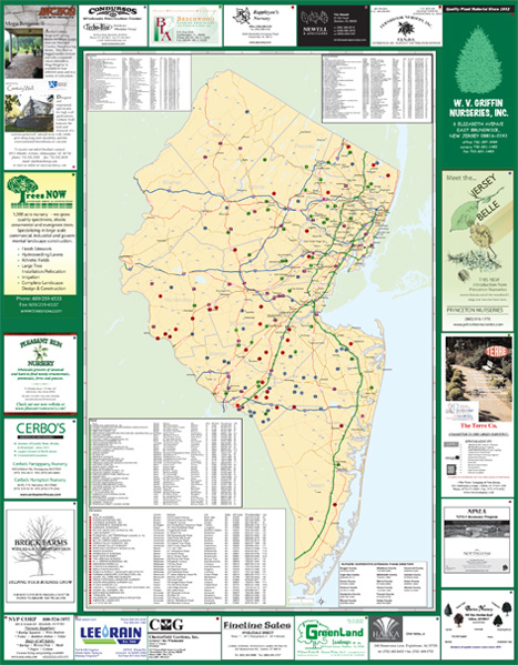 New Jersey Points of Interest Map