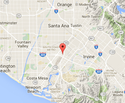 West Coast Location Map